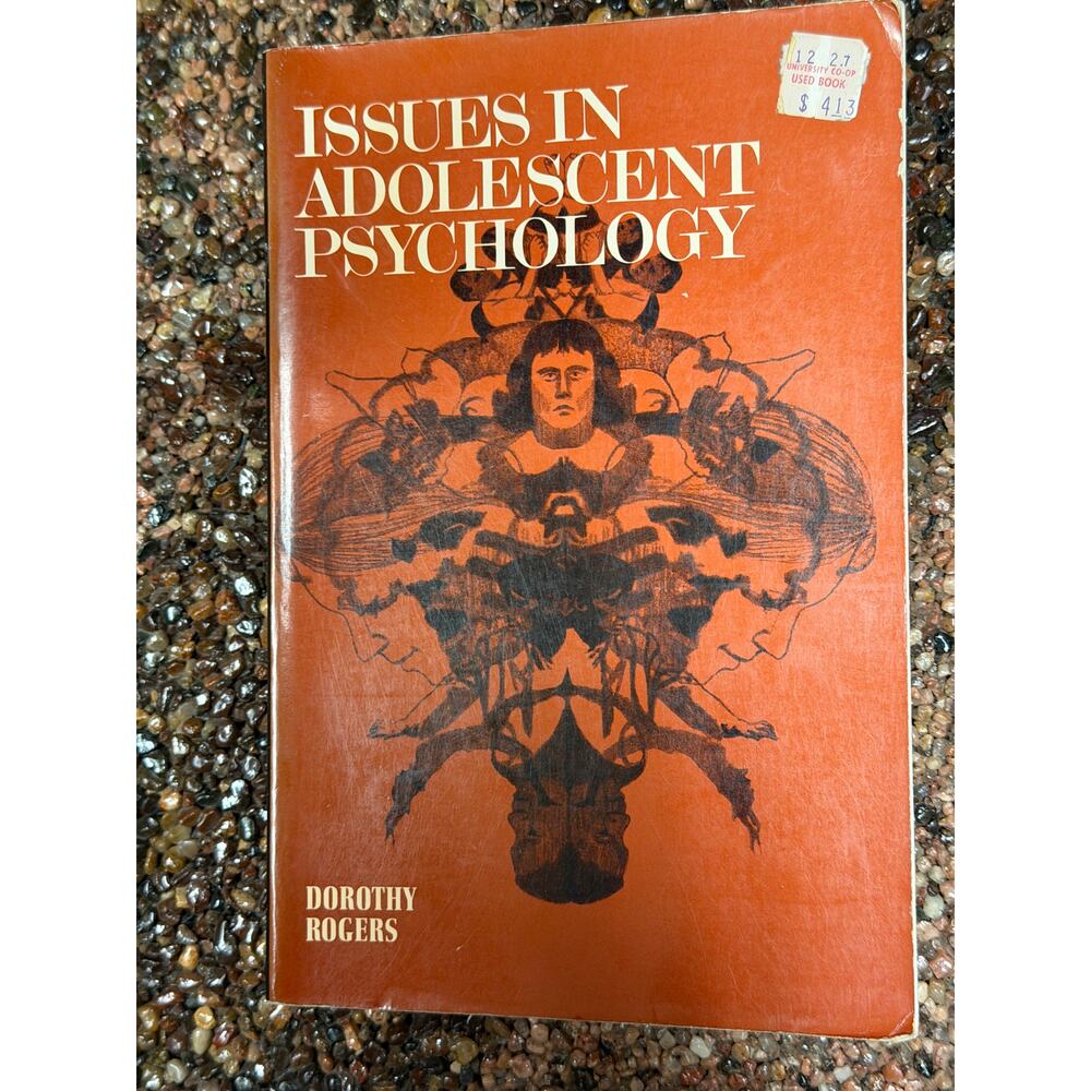 Issues in Adolescent Psychology Dorothy Rogers Vintage PB Textbook - Picture 2 of 6